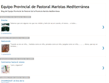 Tablet Screenshot of pastoralmaristasmediterranea.blogspot.com