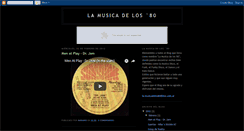 Desktop Screenshot of mariano-lamusicadelos80.blogspot.com