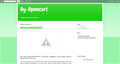 Desktop Screenshot of by-opencart.blogspot.com