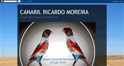 Desktop Screenshot of canarilricardomoreira.blogspot.com