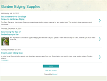 Tablet Screenshot of buygardenedgingsupplies.blogspot.com