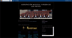 Desktop Screenshot of agrupacionmusicalvirgendelosreyes.blogspot.com