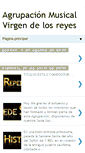 Mobile Screenshot of agrupacionmusicalvirgendelosreyes.blogspot.com