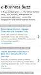Mobile Screenshot of ebusinessbuzz.blogspot.com