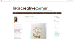 Desktop Screenshot of lisascreativecorner.blogspot.com