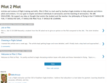 Tablet Screenshot of pilot2pilot.blogspot.com