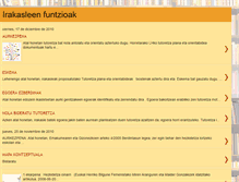 Tablet Screenshot of irakasleenfuntzioak.blogspot.com