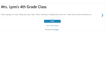 Tablet Screenshot of mrslynns4thgradeclass.blogspot.com