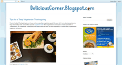 Desktop Screenshot of deliciouscorner.blogspot.com