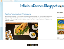 Tablet Screenshot of deliciouscorner.blogspot.com