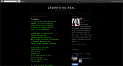 Desktop Screenshot of deserto-do-real.blogspot.com