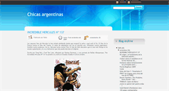 Desktop Screenshot of mischicasargentinas.blogspot.com