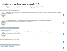 Tablet Screenshot of foxolot.blogspot.com