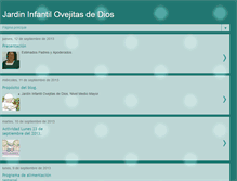 Tablet Screenshot of ovejitasdedios.blogspot.com