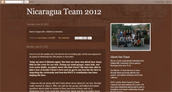 Desktop Screenshot of nicaraguateam2012.blogspot.com