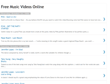 Tablet Screenshot of musicvideosonline.blogspot.com