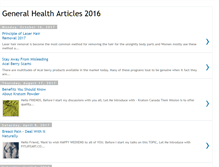 Tablet Screenshot of healtharticletips.blogspot.com