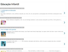 Tablet Screenshot of educacaoinfantileseusdesafios.blogspot.com