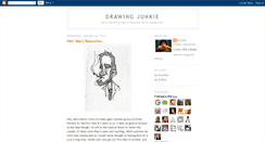 Desktop Screenshot of drawingjunkie.blogspot.com