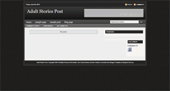 Desktop Screenshot of eroticadultstoriespost.blogspot.com
