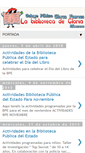 Mobile Screenshot of labibliotecadegloria.blogspot.com