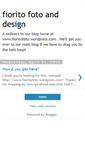 Mobile Screenshot of fioritofoto.blogspot.com