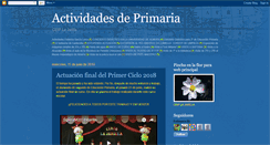 Desktop Screenshot of lajarillaprimaria.blogspot.com