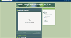 Desktop Screenshot of chinese-tea-blog.blogspot.com