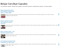 Tablet Screenshot of belajarbuatcupcakes.blogspot.com