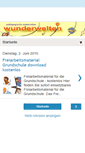 Mobile Screenshot of freiarbeitsmaterial.blogspot.com