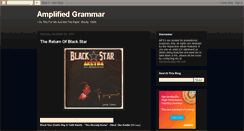 Desktop Screenshot of amplifiedgrammar.blogspot.com