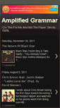 Mobile Screenshot of amplifiedgrammar.blogspot.com