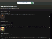 Tablet Screenshot of amplifiedgrammar.blogspot.com