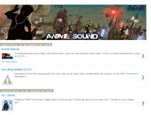 Tablet Screenshot of animesoundbr.blogspot.com