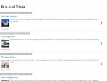 Tablet Screenshot of ericandtricia.blogspot.com