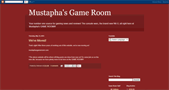 Desktop Screenshot of mustaphasgameroom.blogspot.com