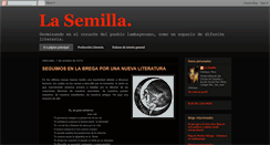 Desktop Screenshot of lasemillasanjose.blogspot.com