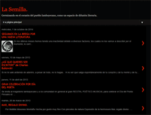 Tablet Screenshot of lasemillasanjose.blogspot.com