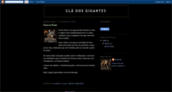 Desktop Screenshot of cladosgigantes.blogspot.com