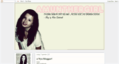 Desktop Screenshot of amunthergirl.blogspot.com