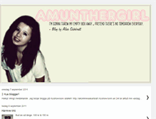 Tablet Screenshot of amunthergirl.blogspot.com