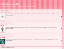 Tablet Screenshot of bombillamarilla.blogspot.com