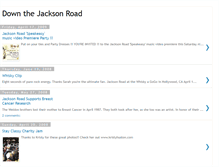 Tablet Screenshot of downthejacksonroad.blogspot.com