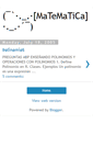 Mobile Screenshot of matepolisil.blogspot.com