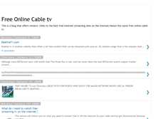 Tablet Screenshot of freeonlinecabletv.blogspot.com