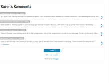 Tablet Screenshot of karensclarkeblogspotcom.blogspot.com