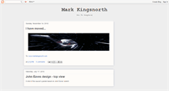 Desktop Screenshot of markkingsnorth.blogspot.com