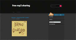Desktop Screenshot of freemp3sharing.blogspot.com