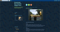 Desktop Screenshot of downtownsachappyhour.blogspot.com
