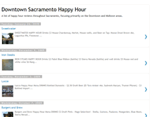 Tablet Screenshot of downtownsachappyhour.blogspot.com